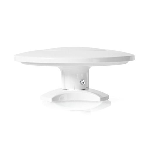 Antenne HDTV extérieure Nedis - Portée 0-50 km, Gains de 46 dB, FM/VHF/UHF Blanc