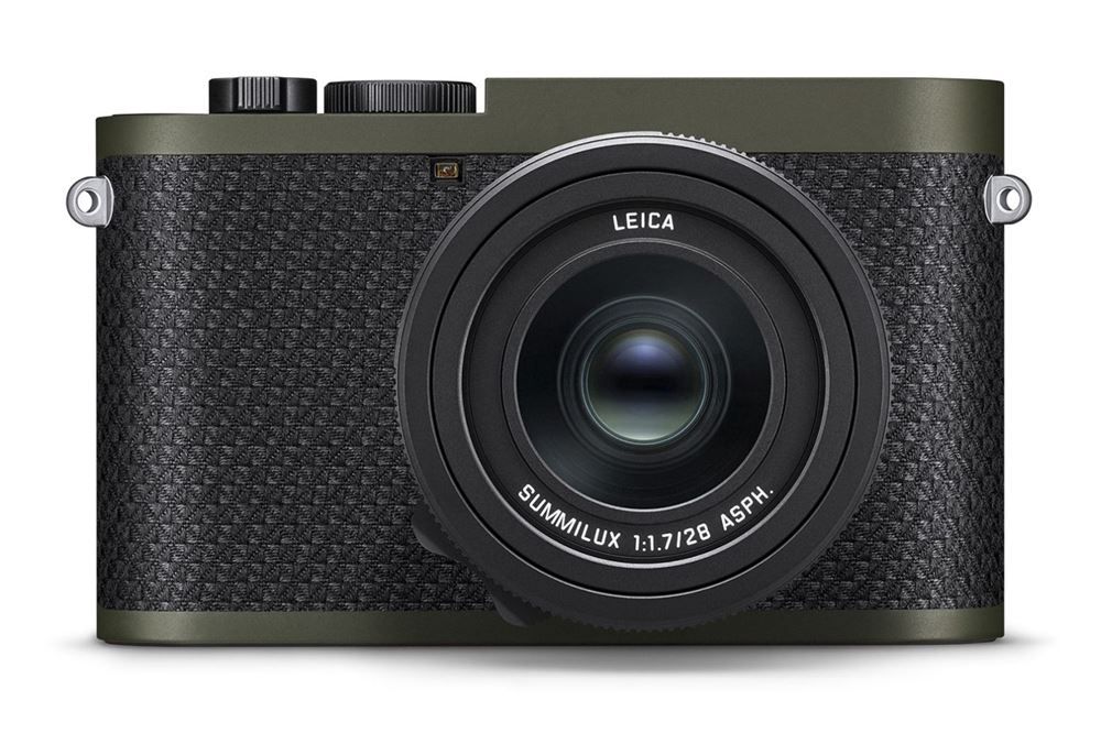 Leica Q2 Reporter Camera, Black and Green