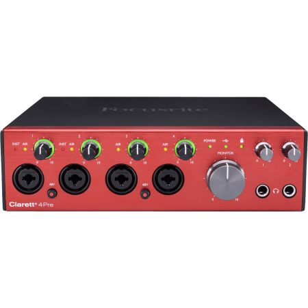 Focusrite Clarett+ 4PRE Audio Interface