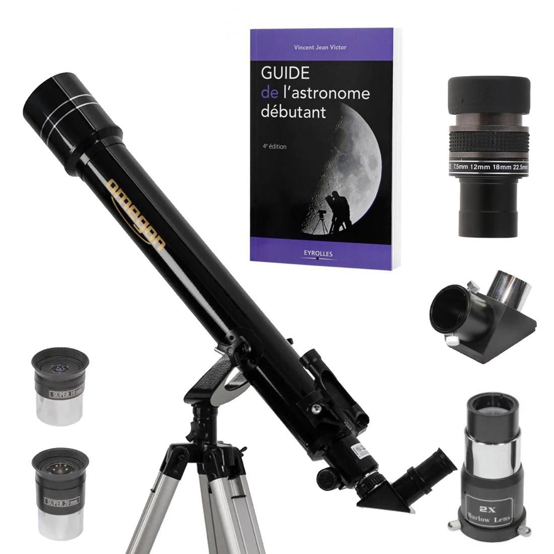 Omegon 70/700 AZ2 Complete Telescope Kit