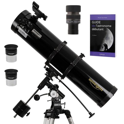 Kit Completo de Telescopio Omegon 130/920 EQ2
