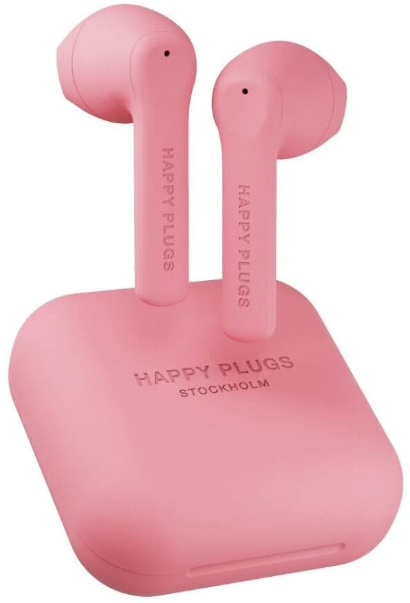 Happy Plugs Air 1 Go Wireless Earbuds, Rose