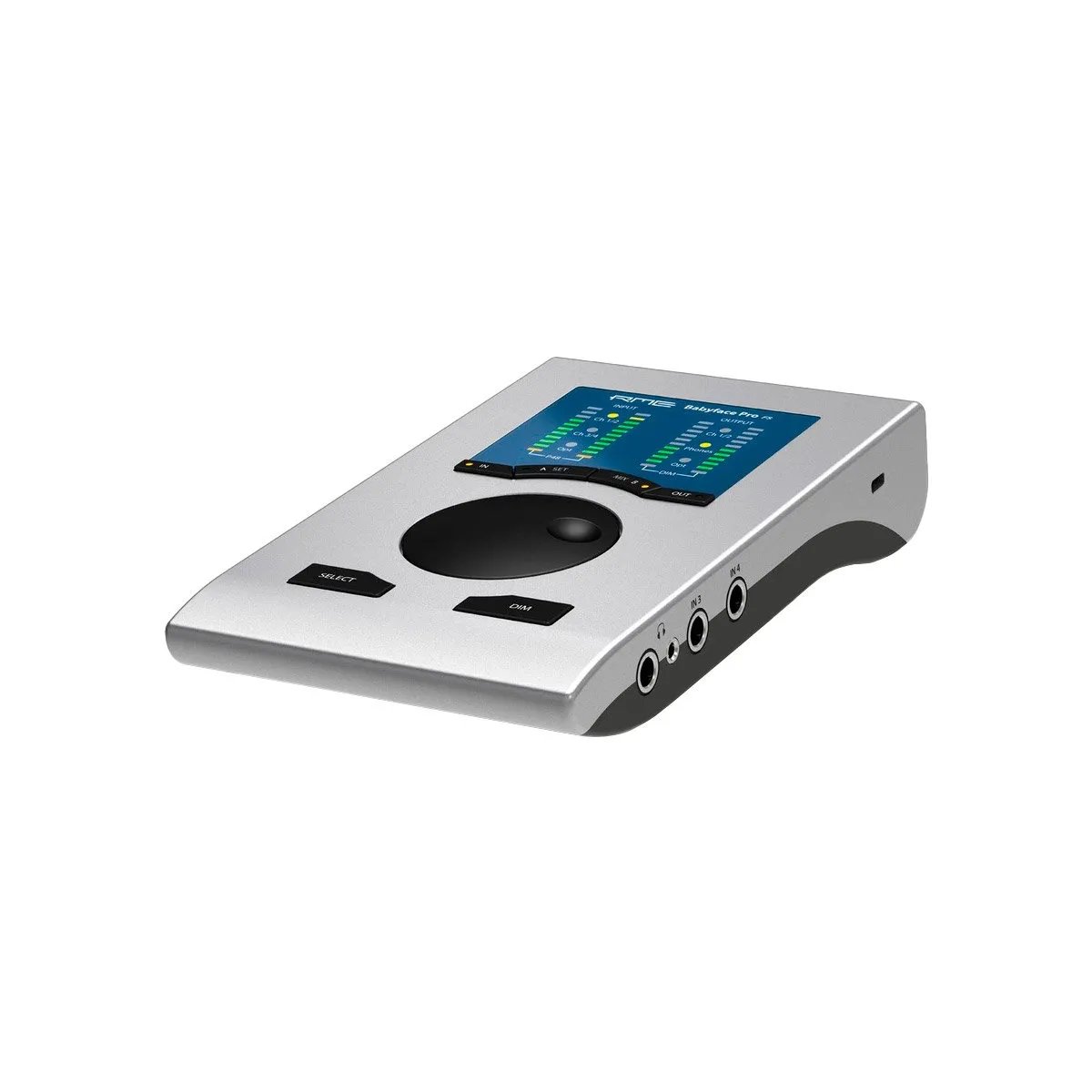 RME Babyface Pro FS - Audio Interface - USB 2.0 - 12 Channels - 4 Analog Inputs and Outputs - 24-bit/192kHz - Compact and Mobile
