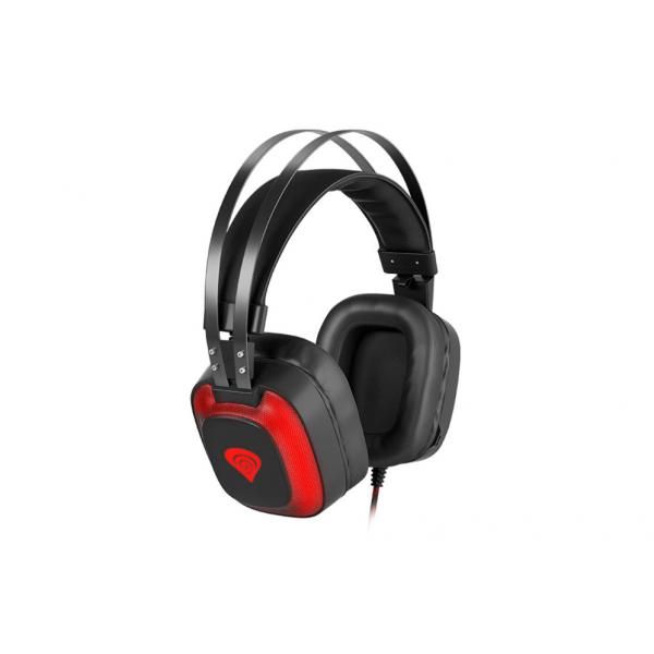 Genesis Radon 720 Gaming Headset with Wire Mesh Earframe - Black