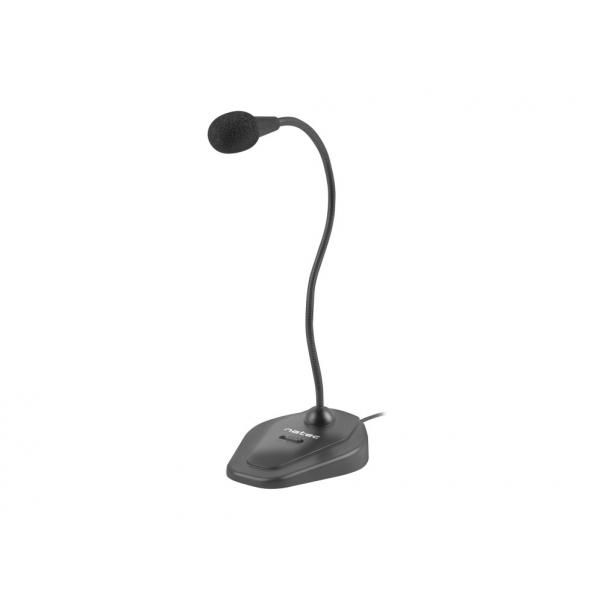 Natec Giraffe 2 Black PC Microphone