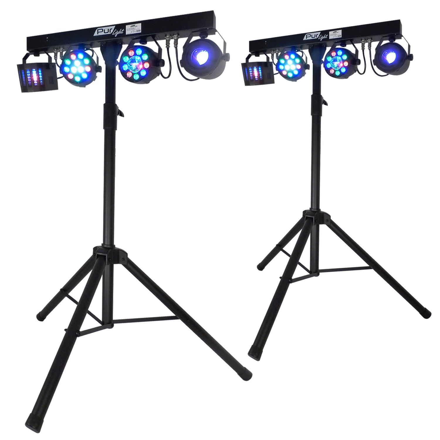 Ibiza Light Euphoria Pack: 2x DJ Light Towers + 48 Effects
