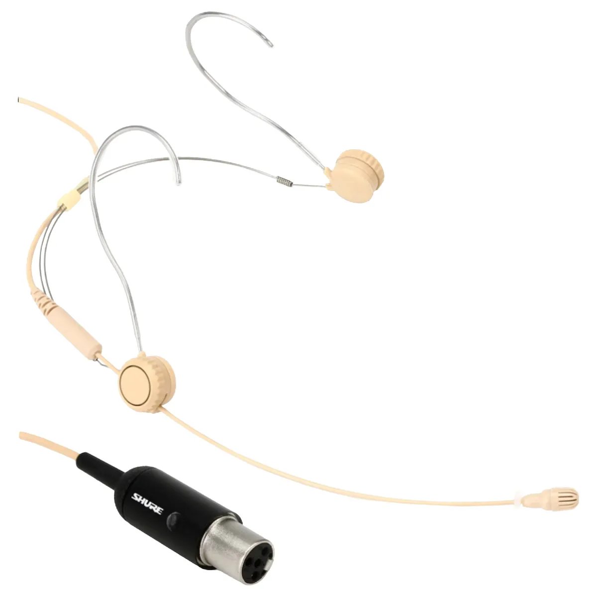 Shure TH53T/O MTQG - Twinplex Headset - Beige, Mini XLR Connector