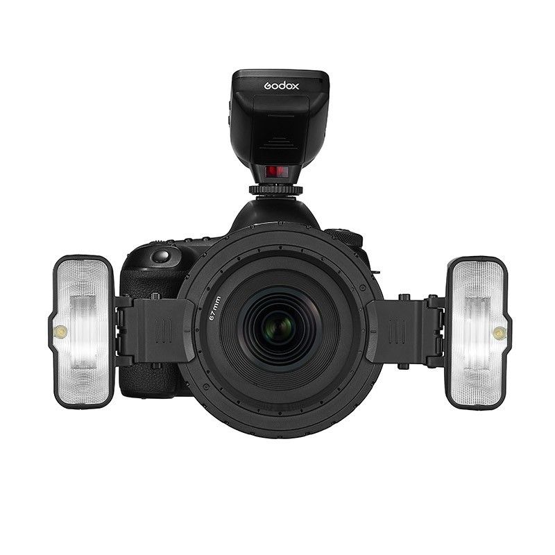 Kit de flash macro anillo GODOX MF12-K2