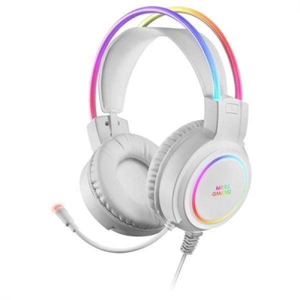 Mars Gaming MHRGBW Gaming Headset