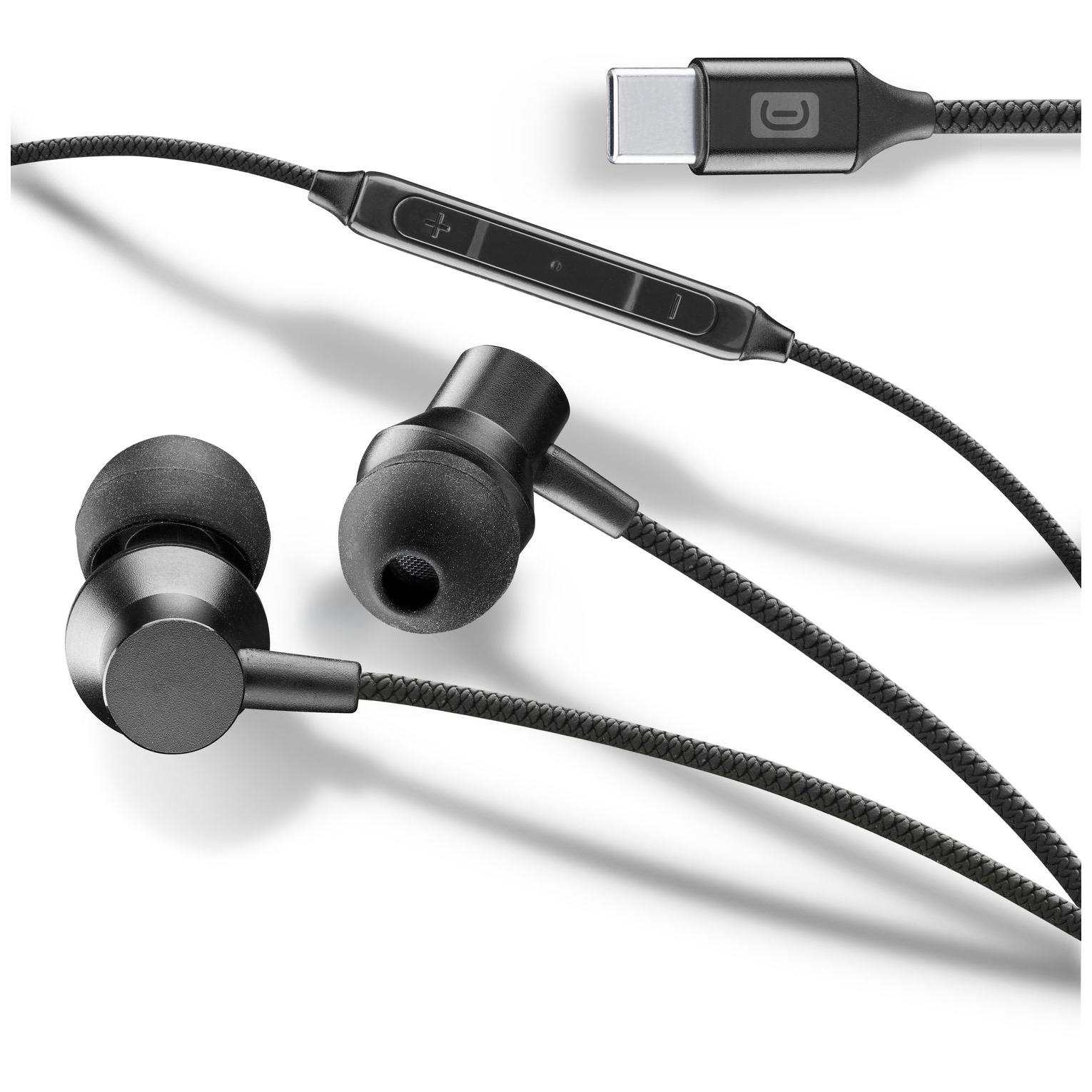 Cellularline Sparrow In-Ear Stereo Headphones with Microphone and Remote Control