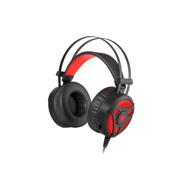 Genesis Neon 360 Gaming Headset with Mic - Black Red