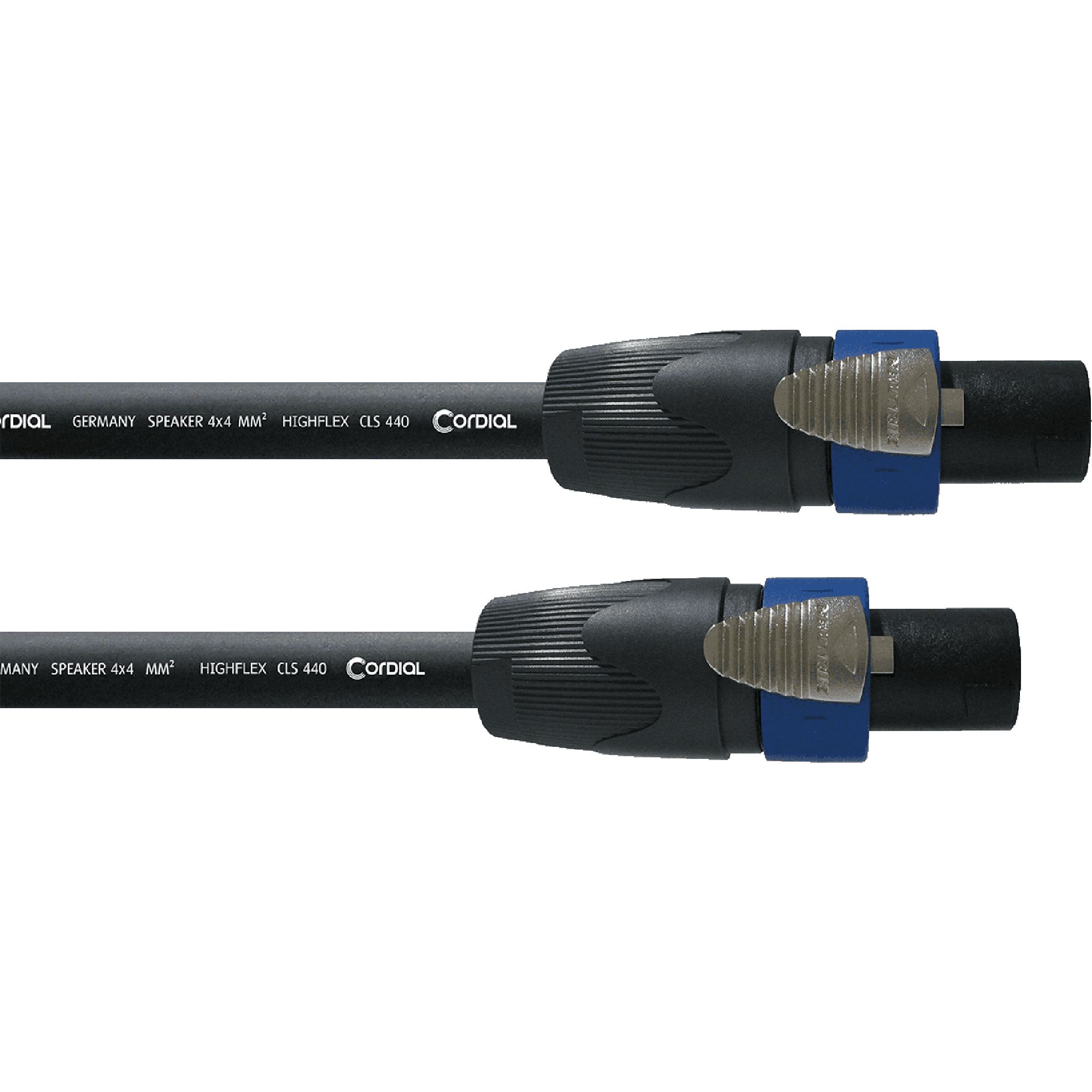 Câble d'enceinte Cordial Peak (4x 4 mm) 10 mètres