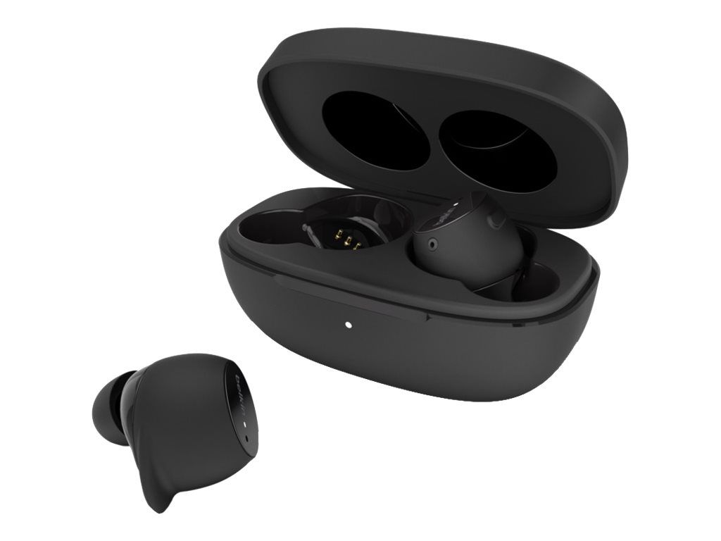 Auriculares Belkin SoundForm Immerse con cancelación activa de ruido inalámbricos - Negro