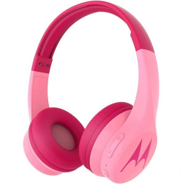 Motorola Squads 300 Wireless Headband Music Earbuds - Pink