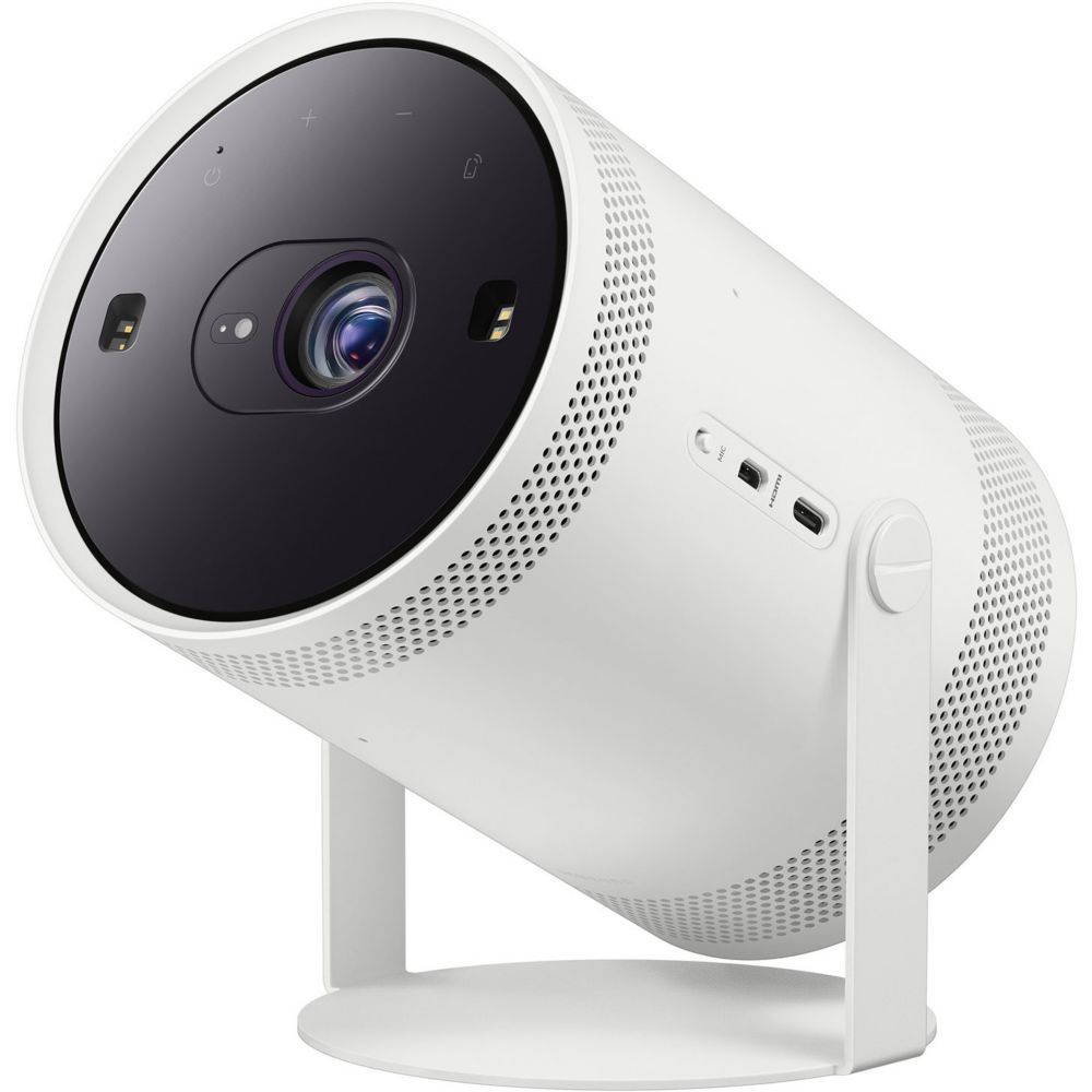 Samsung The Freestyle LSP3 - Vidéo-projecteur nomade Full HD 1080p - 550 lumens - Wi-Fi/AirPlay 2 - Blanc - SP-LSP3BLA