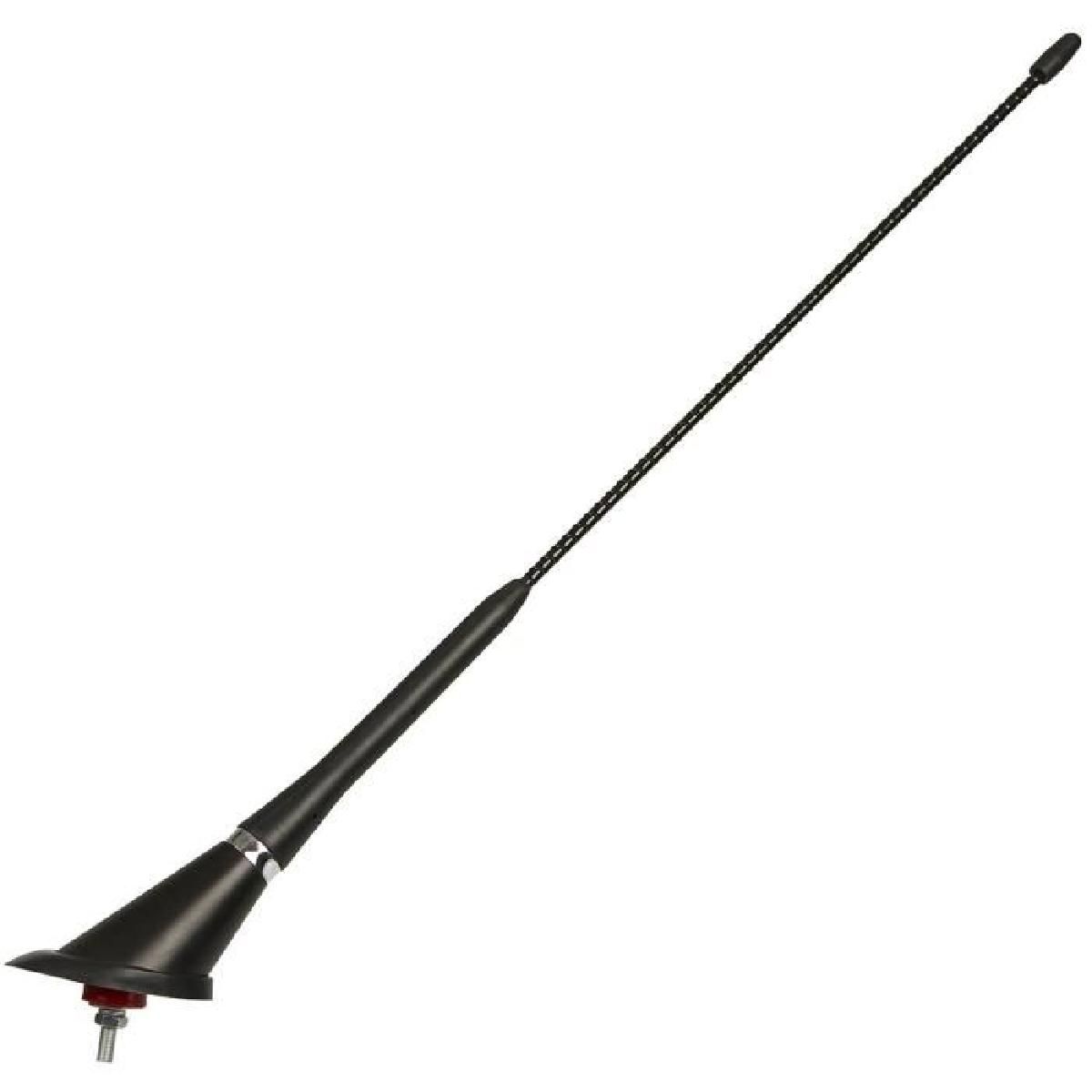 WRC Single Rod Twisted Roof Antenna, 40 cm