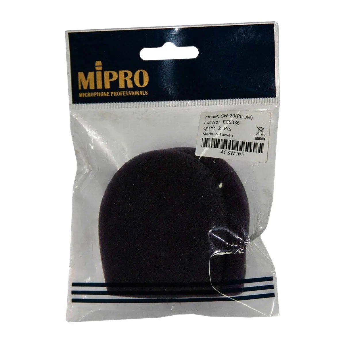 Mipro SW 20 Micro-Bag - Black, 2 Bonnets Anti-Vent