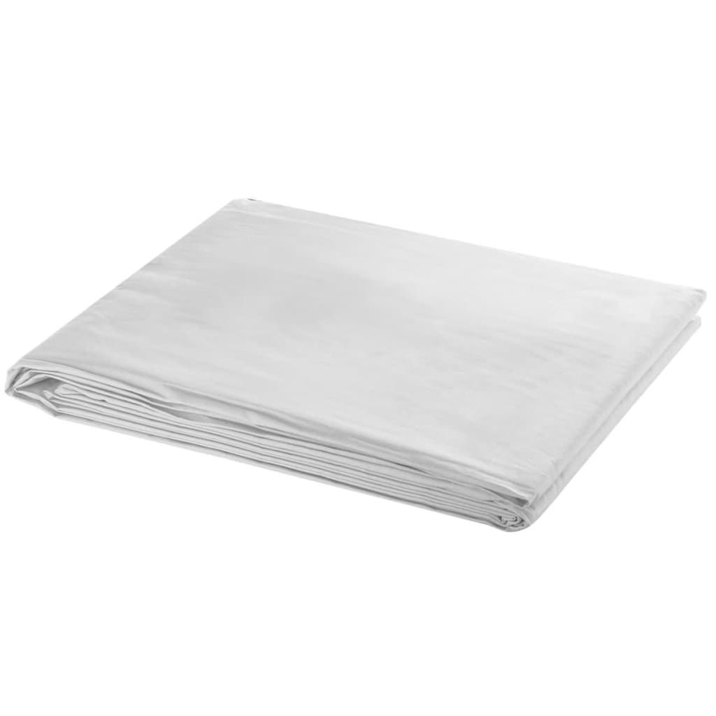 VIDAXL Photo Studio Background, White, 300 x 300 cm