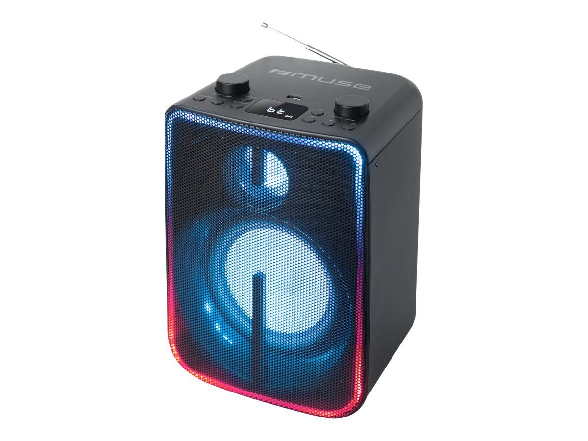 Muse M-1802 DJ - Altavoz inalámbrico para fiestas Bluetooth - 60 W