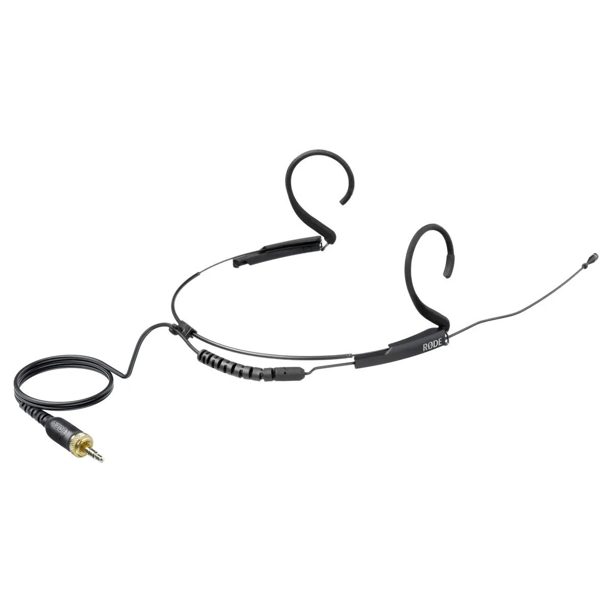Rode HS2-BL Black - Large - Micro Headset - Black - Large Size - Permanent Polarized Condenser