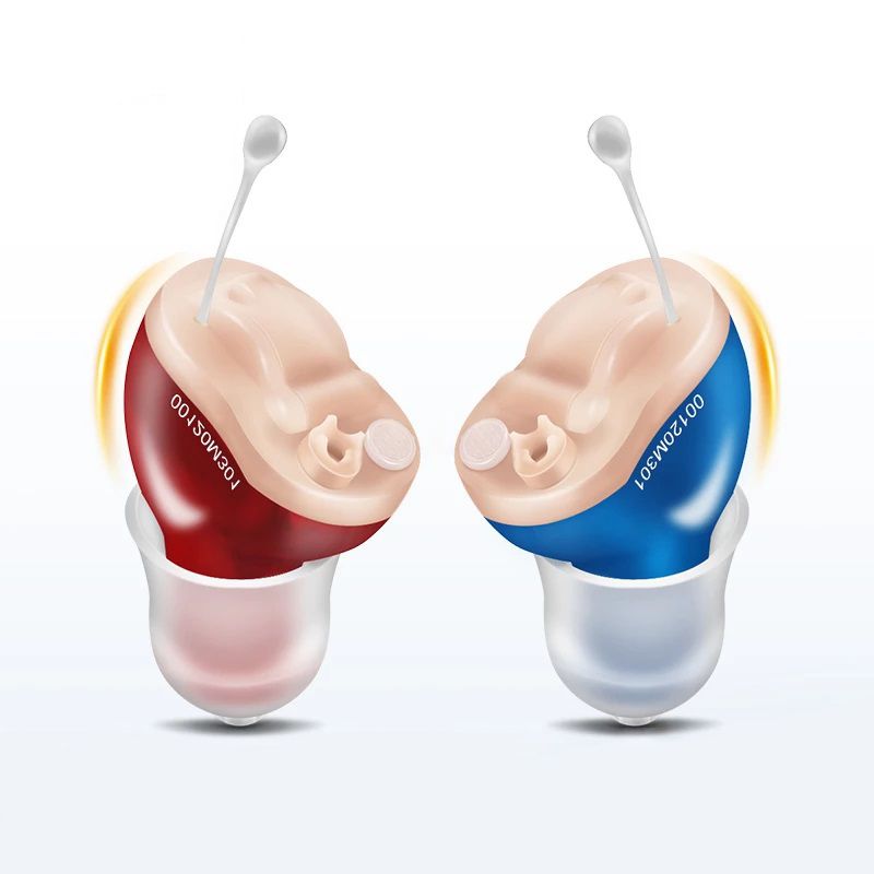 HDME Mini CIC Digital Hearing Aids - 4 Channels, 8 Bands