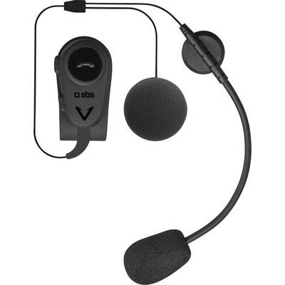 SBS Wireless Headset for Moto, Micro-USB Bluetooth, Black
