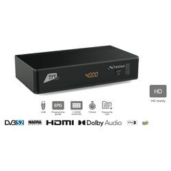 64 Decoder HD SmartCard tivùsat with SmartCard (SRT7807) - Black