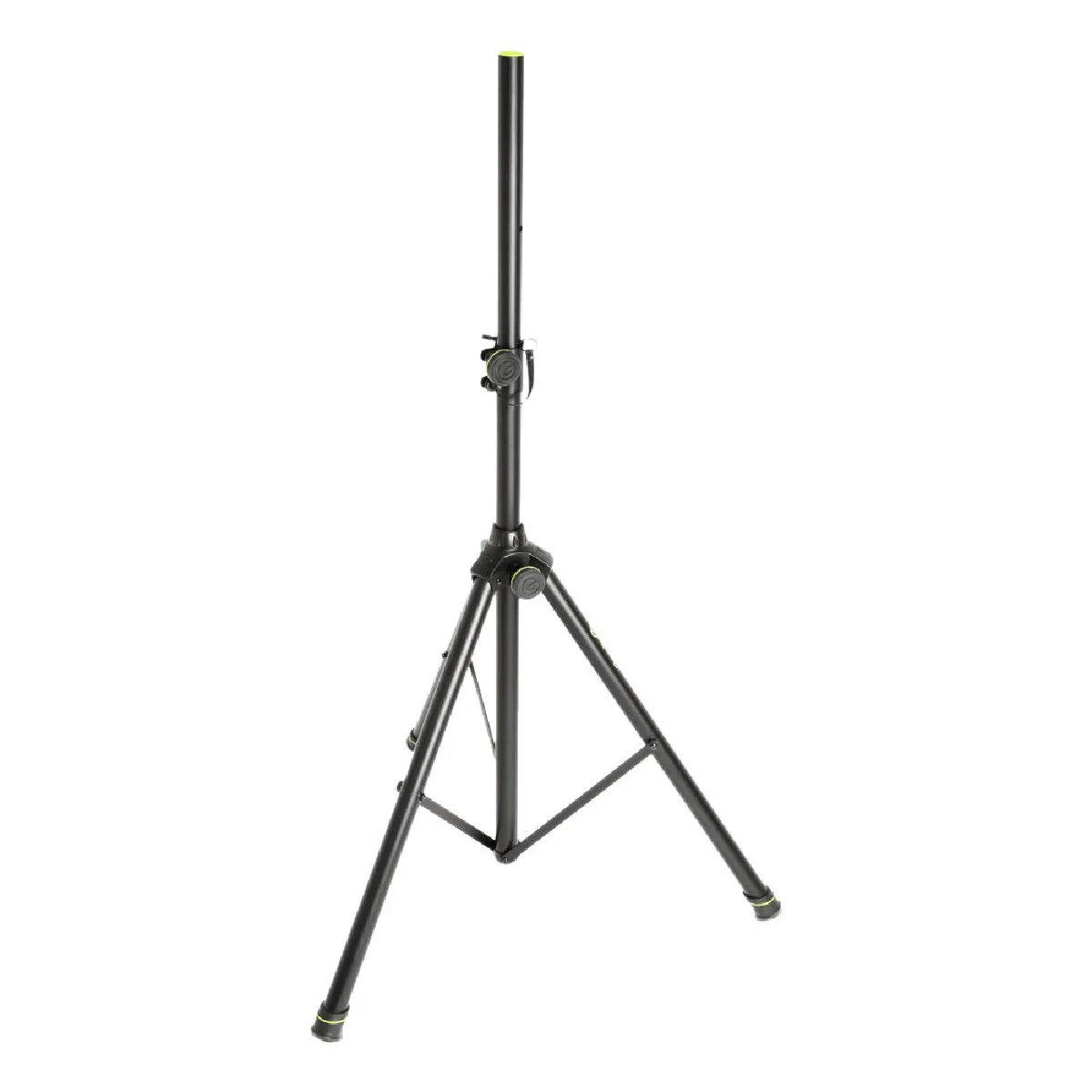 Gravity SP 5211 B - Negro - Pie de altavoz de aluminio - Tubo de 35 mm - Acabado termo lacado - Estable y robusto