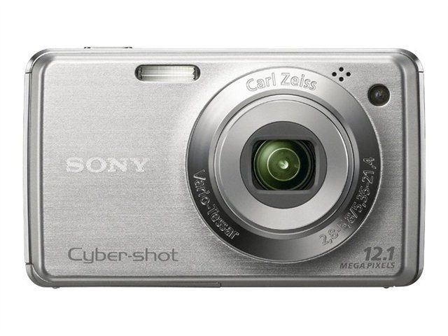 Sony Cyber-shot DSC-W210/S Compact Camera - Silver