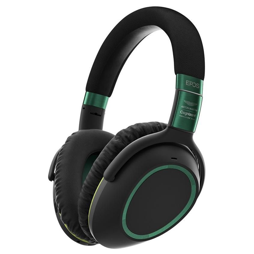 Épos Adapt 660 AMC - Écouteurs sans fil avec micro - Circum-auriculaires - Bluetooth - Annulation active du bruit - Prise jack 3,5 mm et 2,5 mm - Noir