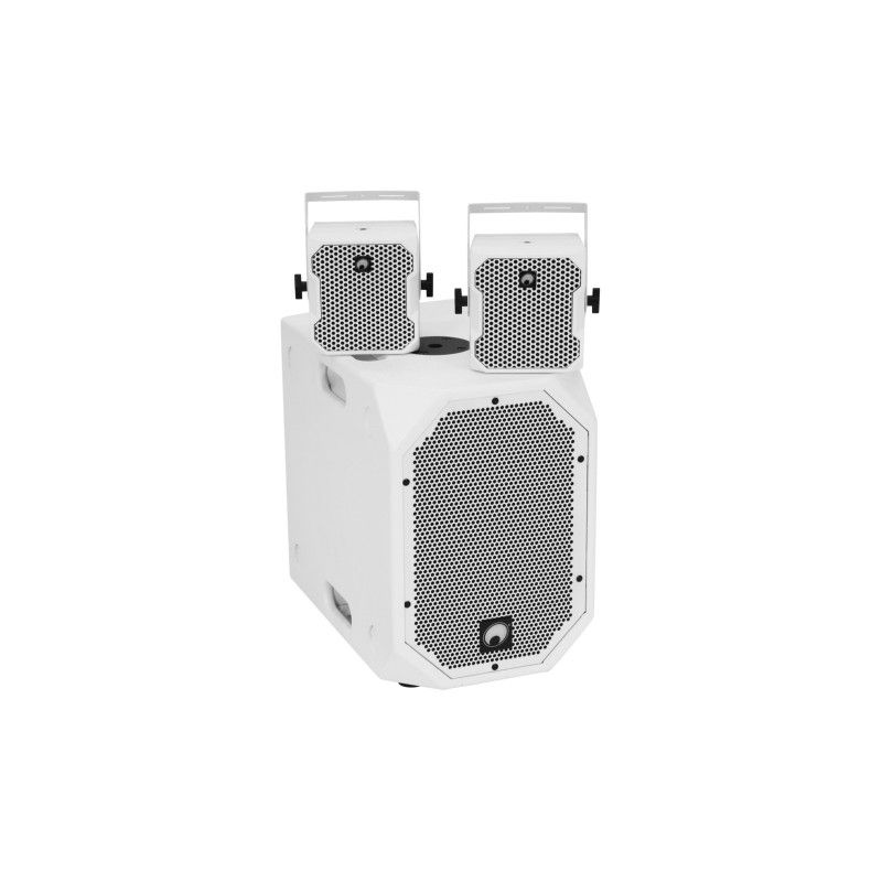 Omnitronic BOB-10A wh Speaker Set (2x BOB-4 wh)