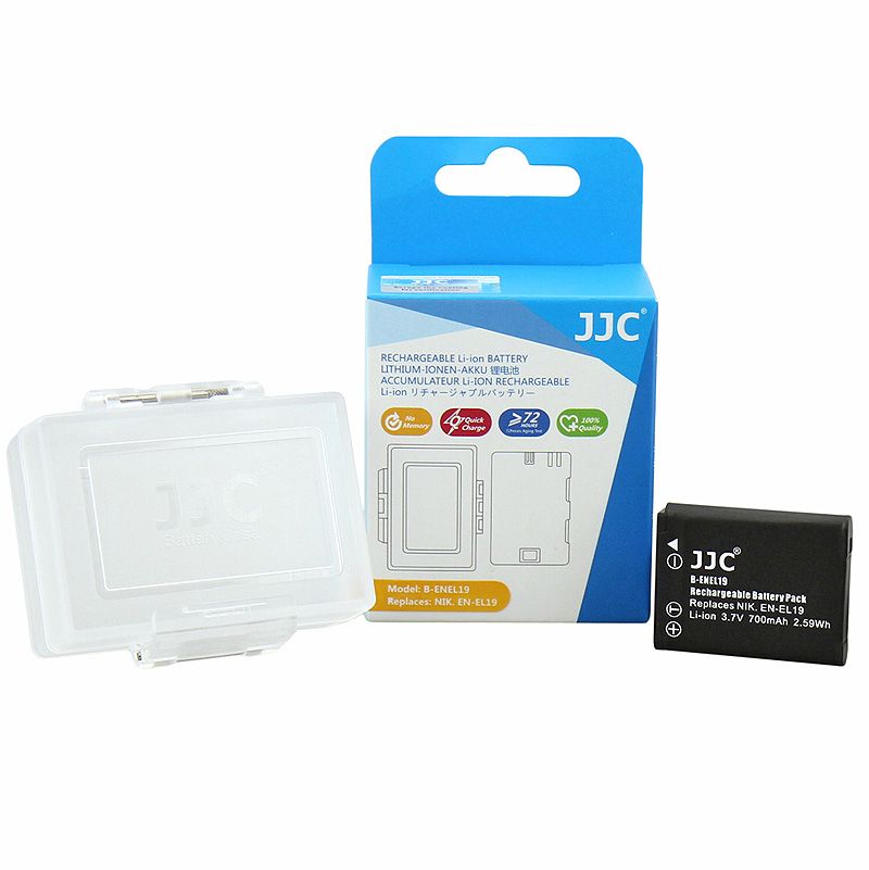 By Izenet Li-ion 3.7V 700mAh Battery for Nikon Coolpix S Series Cameras