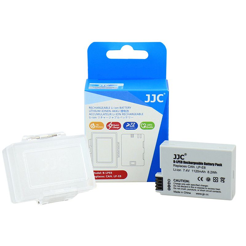Izenet Li-ion 7.4V 1120mAh Battery for Canon EOS 550D, 600D, 650D, 700D, Rebel T2i, T3i, T4i, T5i, Kiss X7i