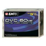 Emetec Mini DV Cassettes Pack of 5 - DVC 60 ME