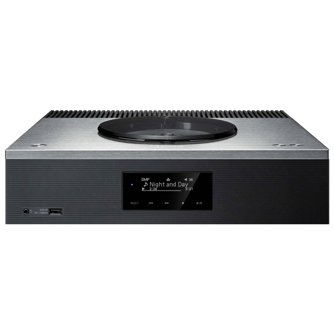Amplificador de red y reproductor de CD Technics SA-C600 - Plata