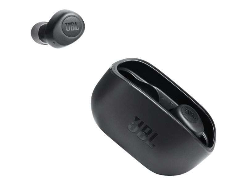 JBL Wave 100TWS Wireless Earbuds - Microphone - In-ear - Bluetooth - Black