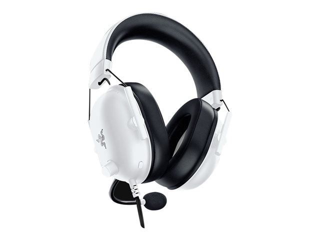Casque Razer BlackShark V2 X - Casque de Jeu - 7.1 Surround - Circum-aural - Filaire - Jack 3,5 mm - Isolation Phonique - Blanc