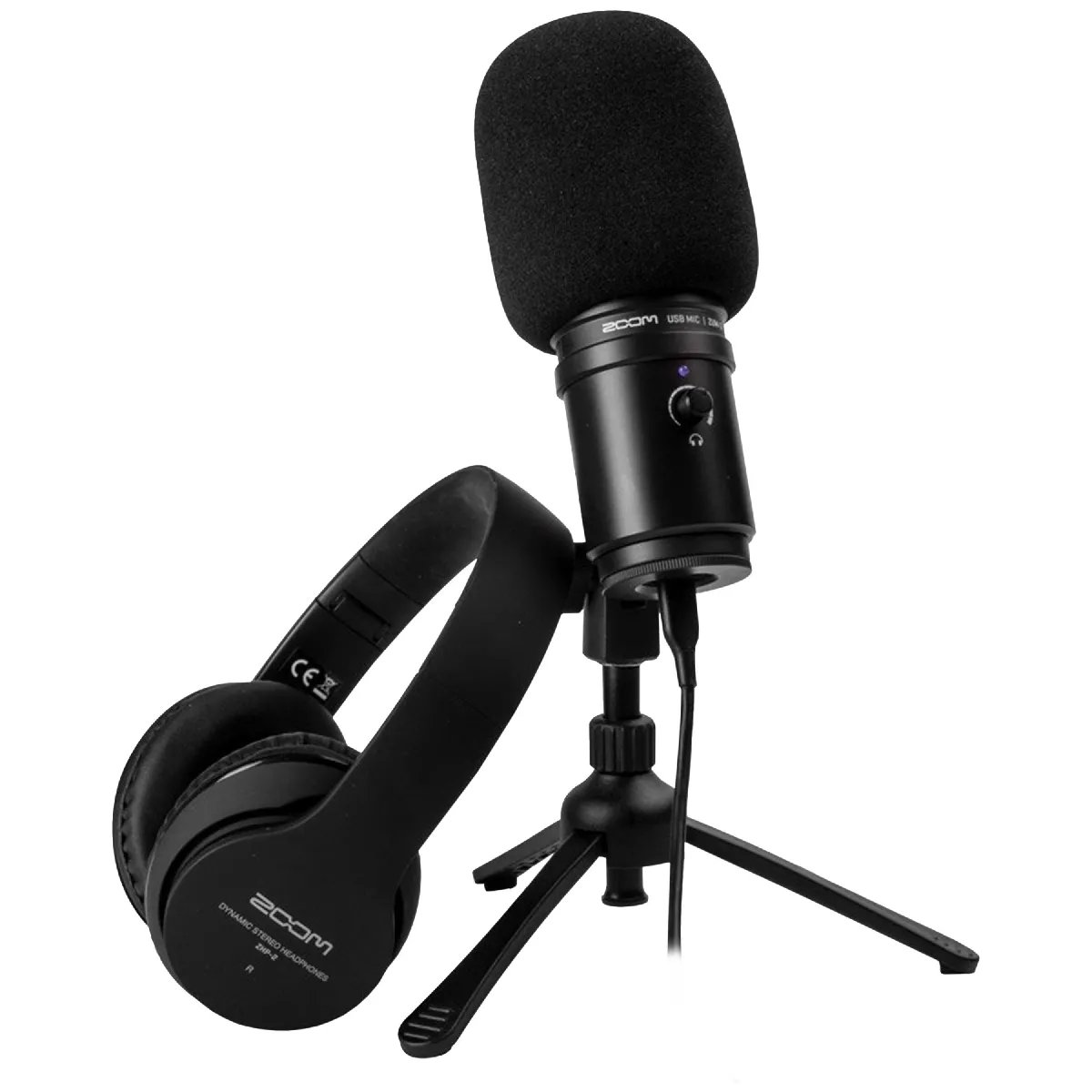 Kit de micrófono Zoom ZUM-2PMP - USB para podcasts