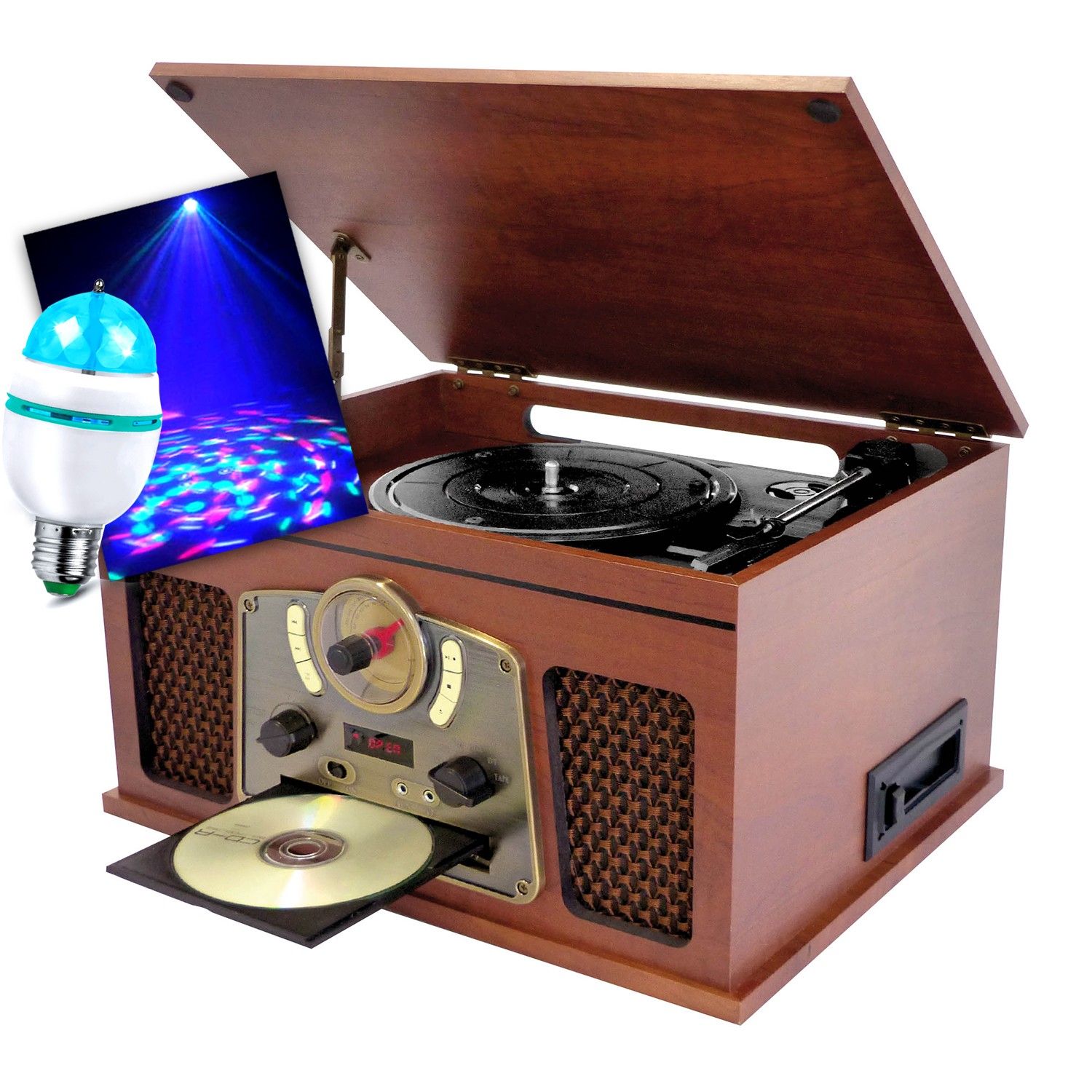Inovalley RETRO10E-BTH-N Vinyl Hi-Fi Chain
