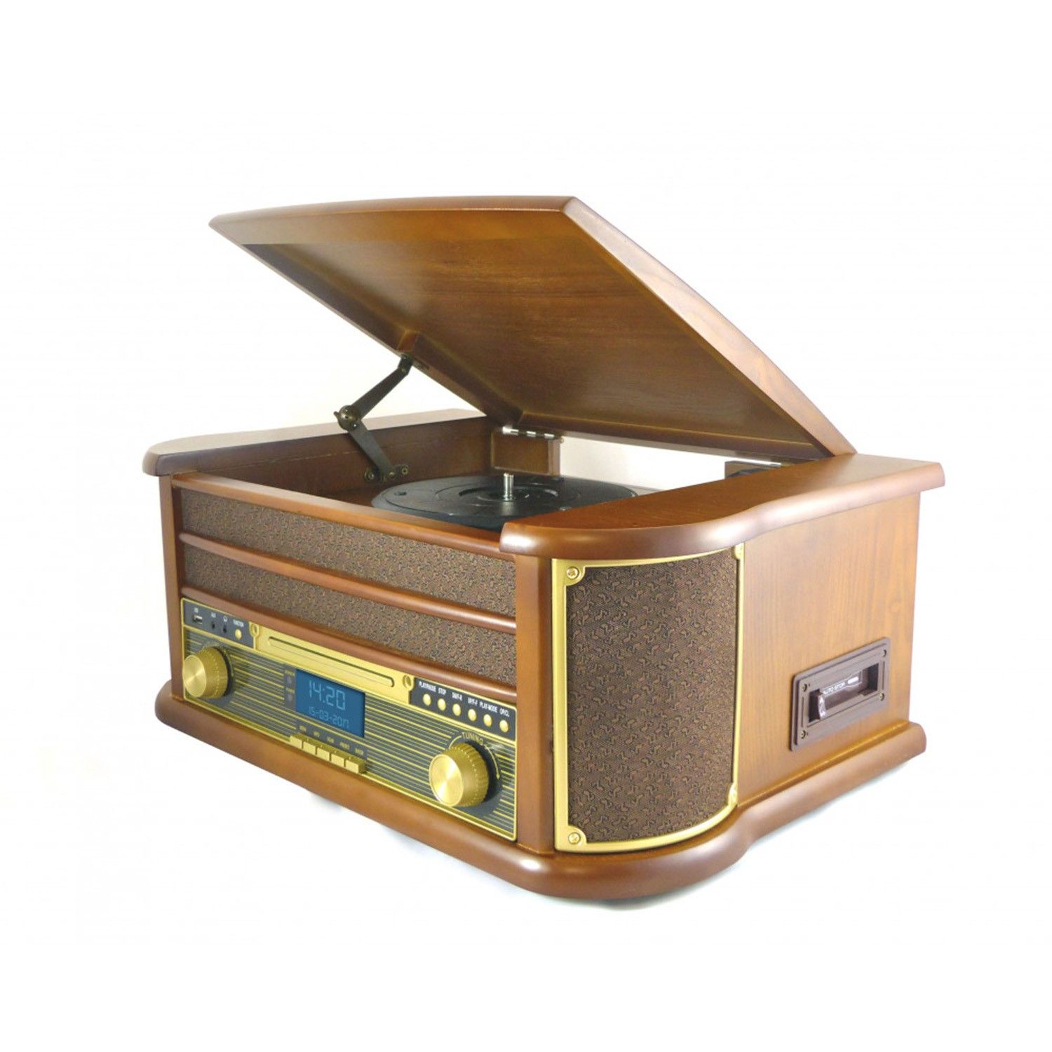 INovalley Retro29-E Vintage Style Bluetooth Vinyl Player