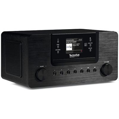 Technisat DigitRadio 570 CD IR - 10W RMS, 2.4" TFT Screen, FM/DAB+/Internet Radio, CD Player, Black