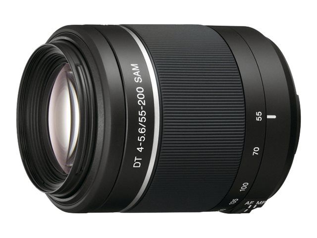 Sony SAL552002 Zoom Lens - 55-200mm f/4.0-5.6 DT SAM - Sony A Mount for DSLR-A100, A200, etc.