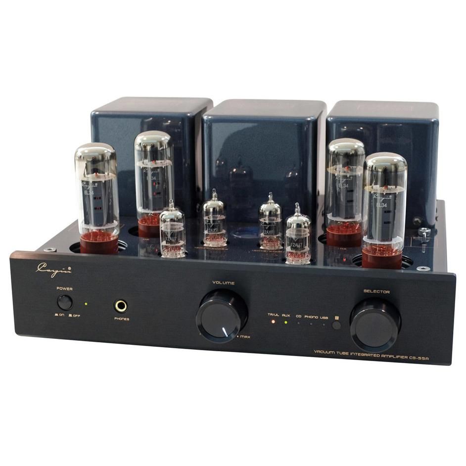 Cayin CS-55A EL34 High-Fi Amplifier - Black