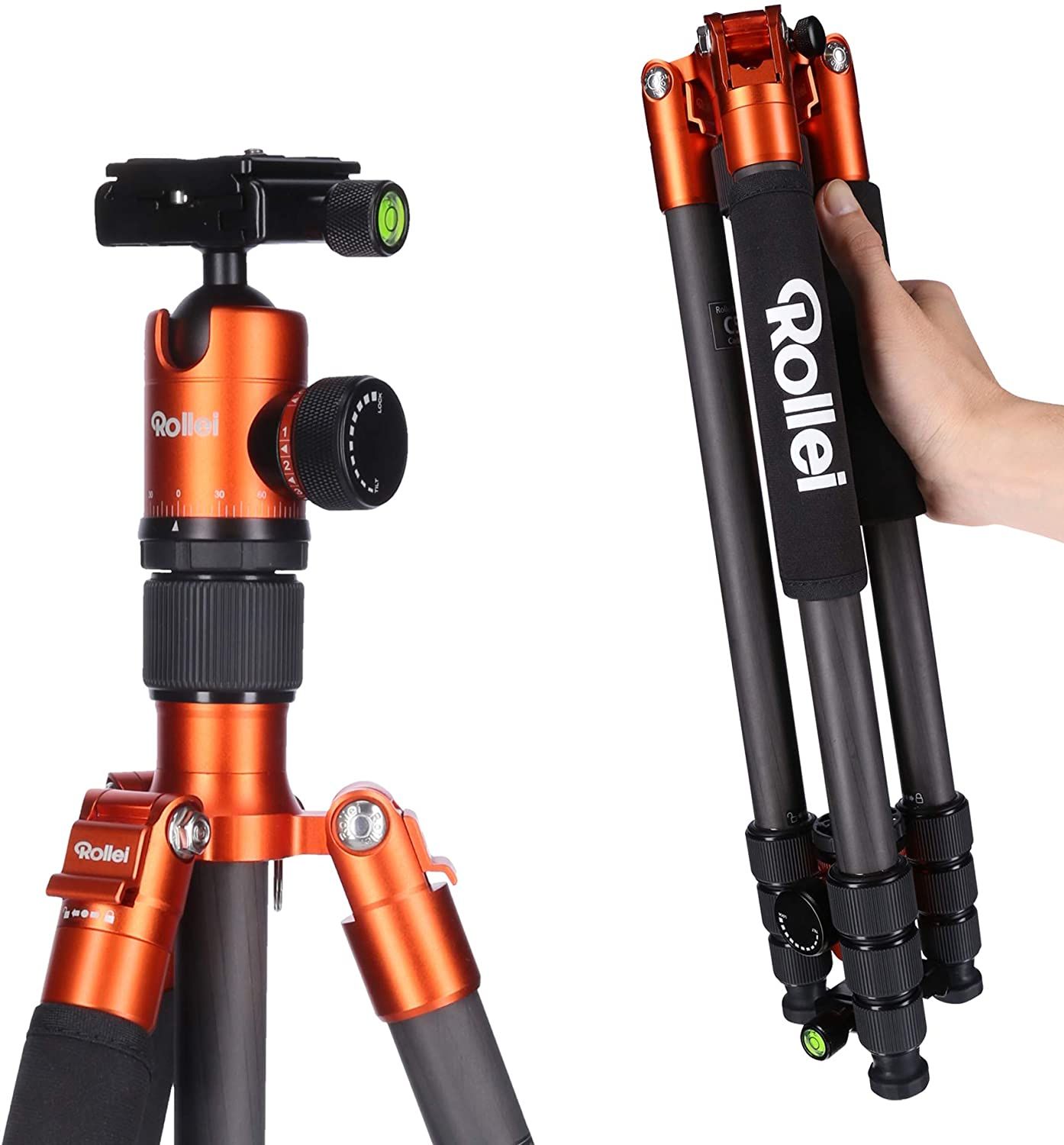 Rollei Carbon Fiber Tripod C5I Light Orange