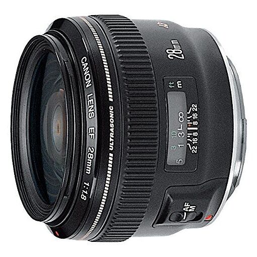 Objectif Canon EF 28 mm f/1.8 USM