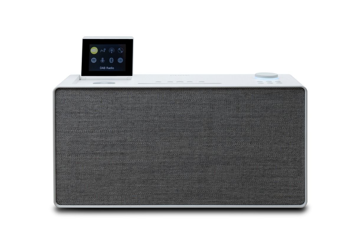 Pure Evoke Home All-in-One Music System - Radio - Bluetooth - DAB/FM - White