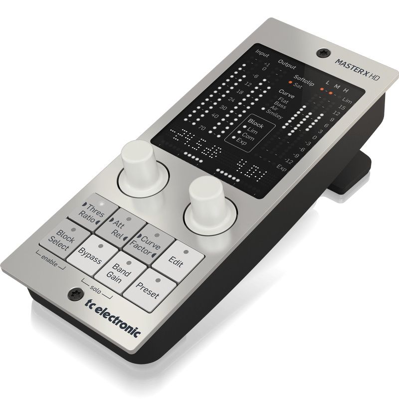 Compresseur TC Electronic Master X HD-DT (plugin avec contrôleur)