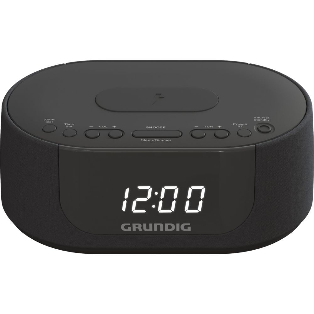 Grundig Alarm Clock SCC400 Black
