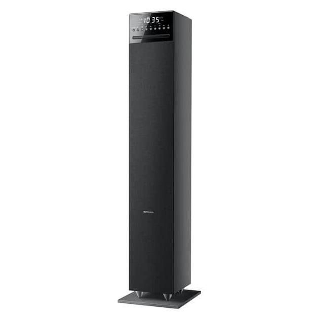 Muse M-1350 BTC Bluetooth NFC Tower Speaker - 120W, CD Player, FM Tuner, USB Port, Card Reader