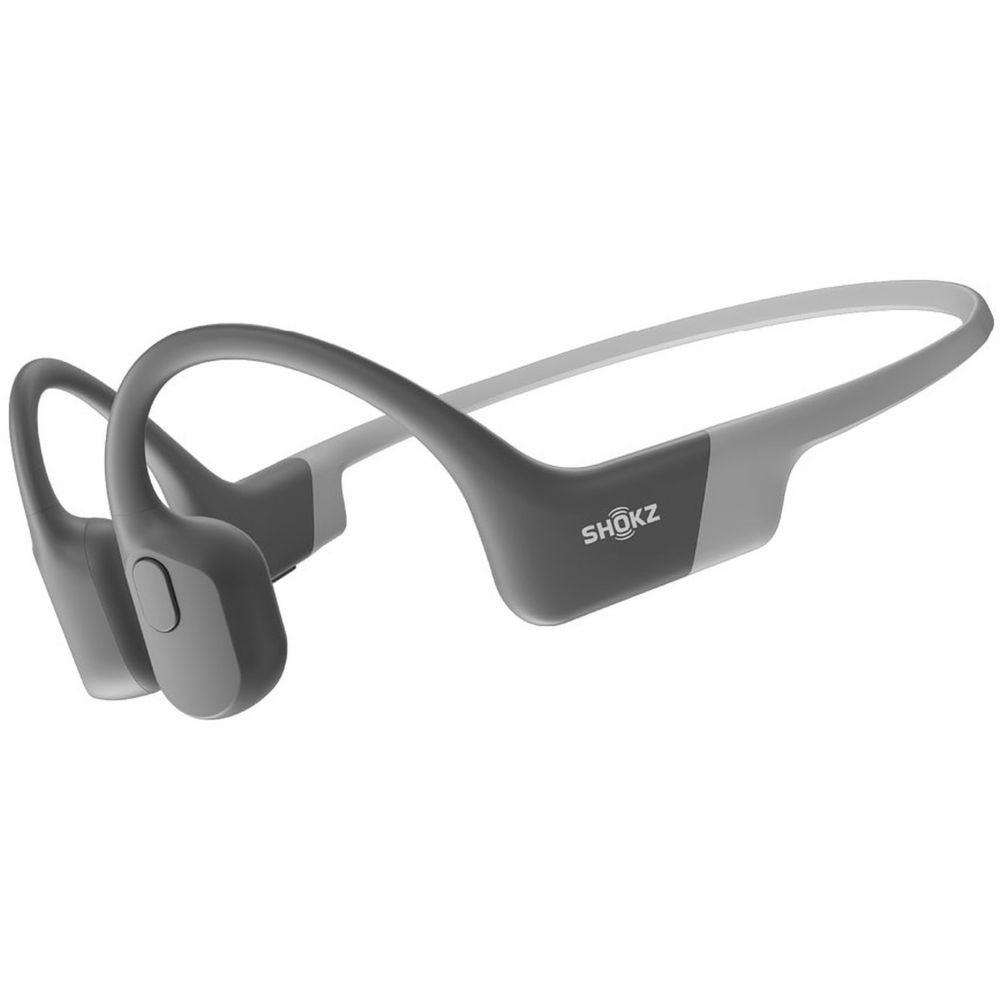 Casque Shokz OpenRun sans fil à conduction osseuse - Gris